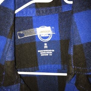 Boys flannel shirt